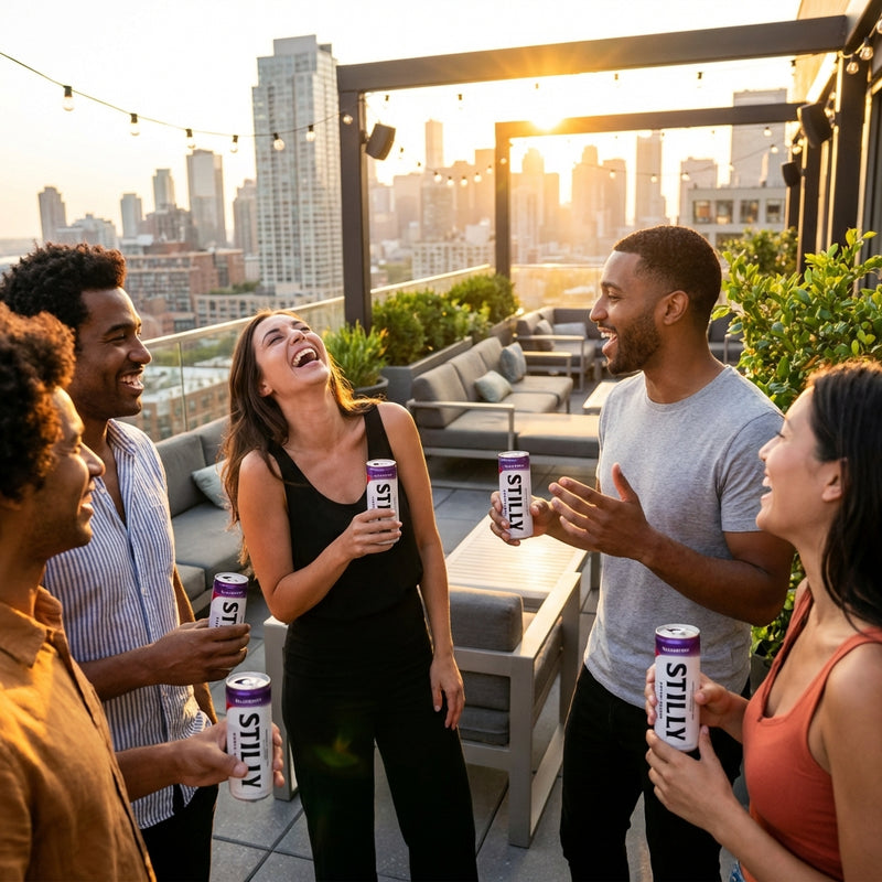 Friends enjoying Stilly